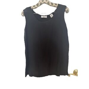 Lord And Taylor Silk Blouse‎ Women Size 10 Sleeves-less